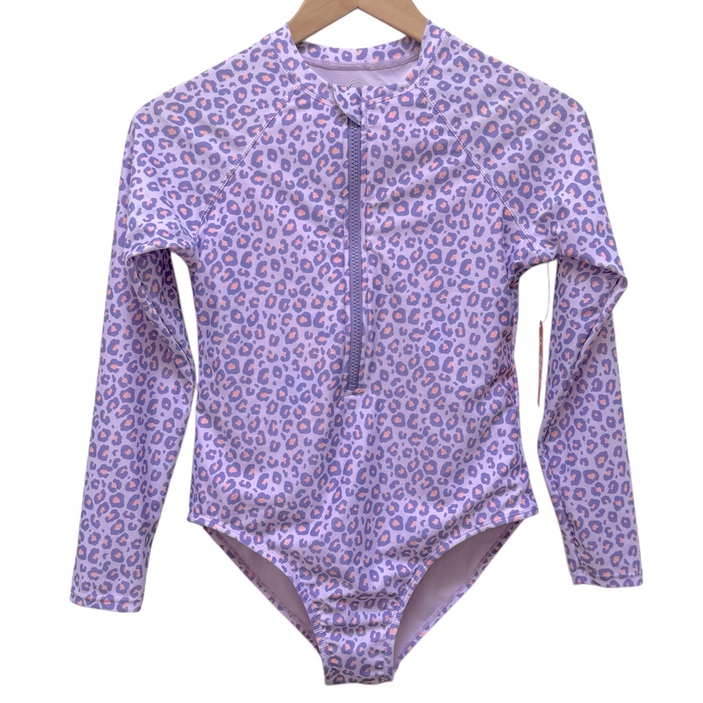 Wonder Nation Rashguard Cheetah Print NWT